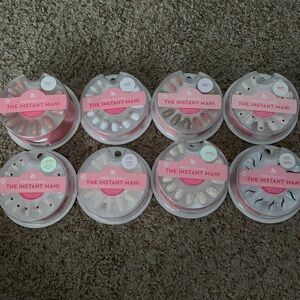 NWT Neutral Olive and June Press On Bundle of 8 sets